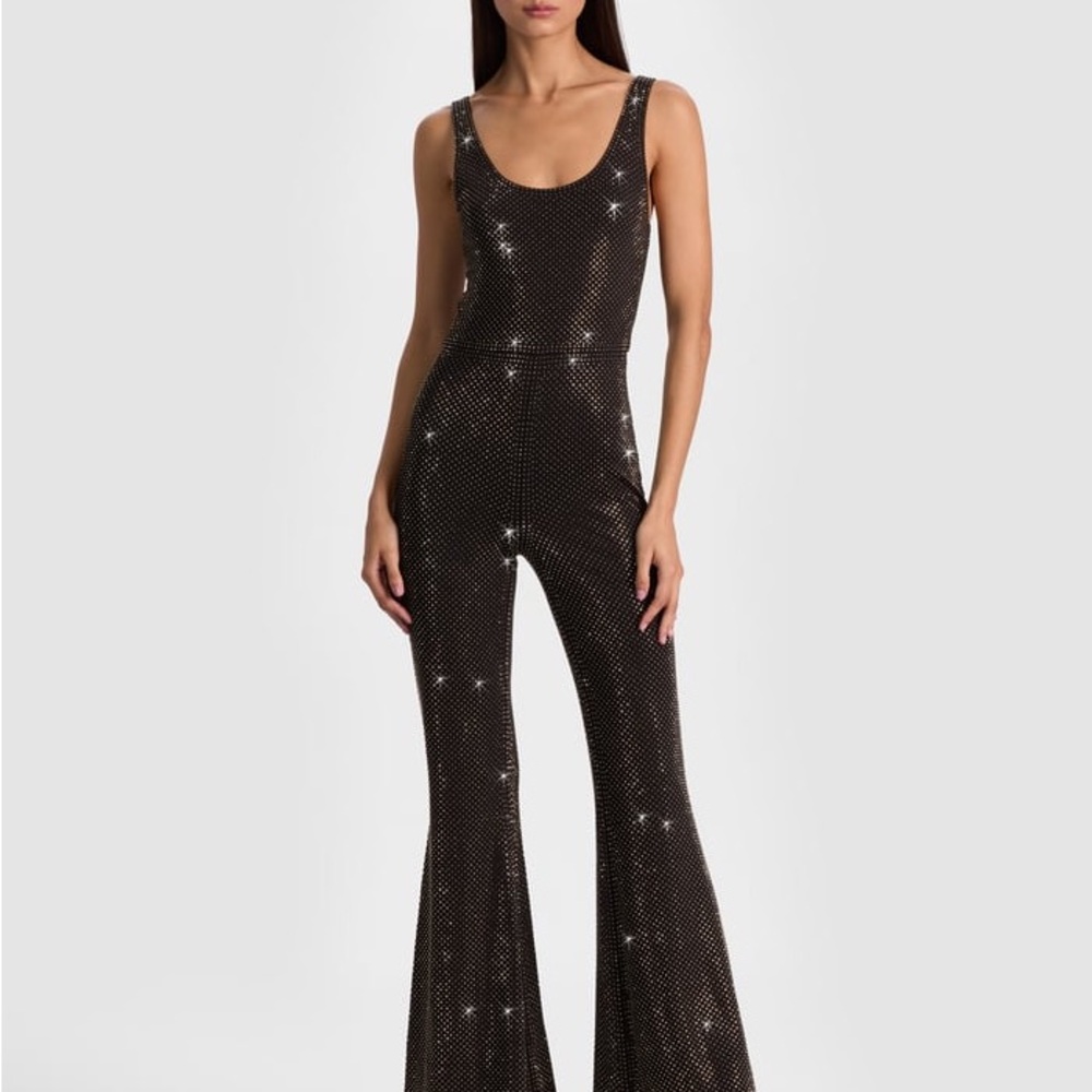 Alice + Olivia Teresa Embellished Jumpsuit